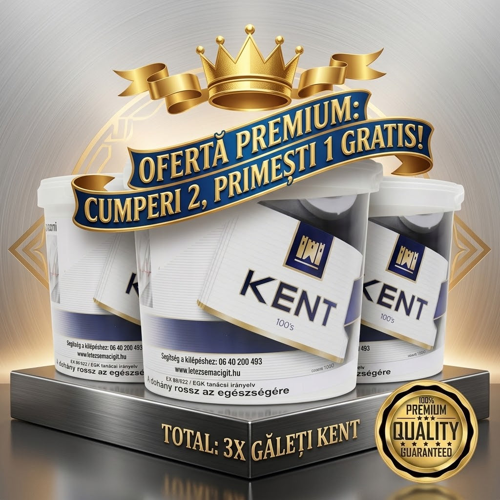 2+1 GRATIS: Tutun galeata Kent, 2+1kg